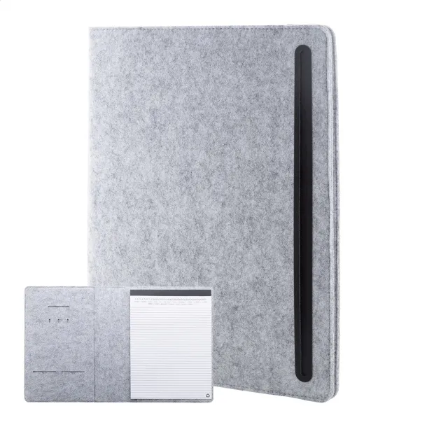 Refelt Meet A4 RPET felt document folder Grey