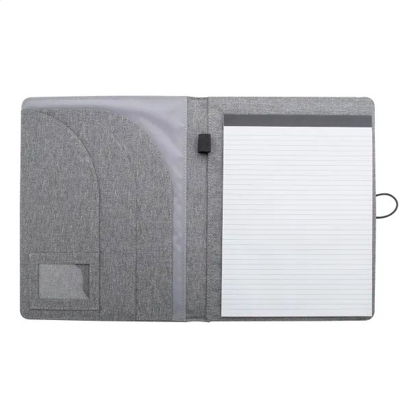 Dennis RPET document folder ash grey