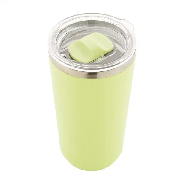 Lungogo thermo mug Lime green