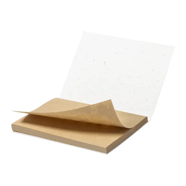 Semeno Stick seed paper sticky notepad Natural