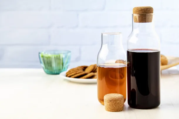 Molokai bokal za vodu 600 ml Prozirno Prirodna