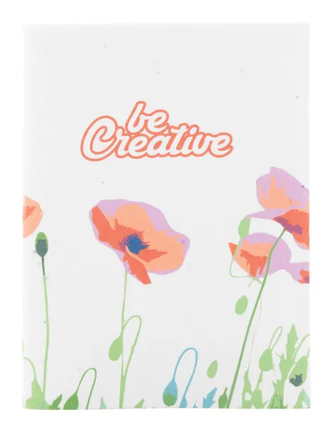 CreaNote Plus A5 Seed custom seed paper notebook White