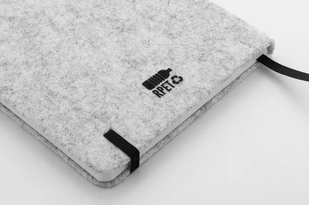 Refelt Note notes od RPET filca, A5 Siva