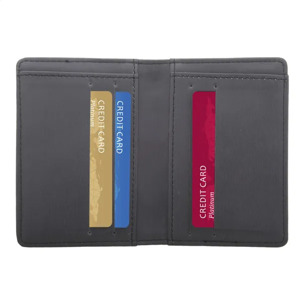 Koruna etui za kreditne kartice Crna