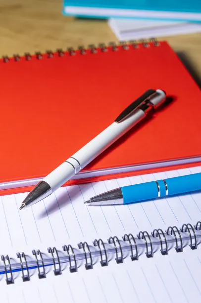 Tonnel Soft touch ballpoint pen White