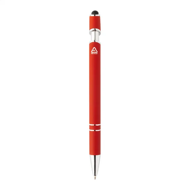 Tonnel Soft touch ballpoint pen Red
