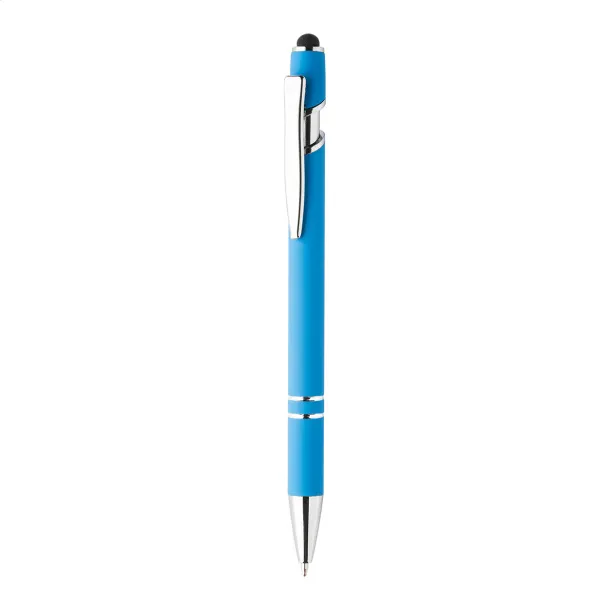 Tonnel Soft touch ballpoint pen Light blue