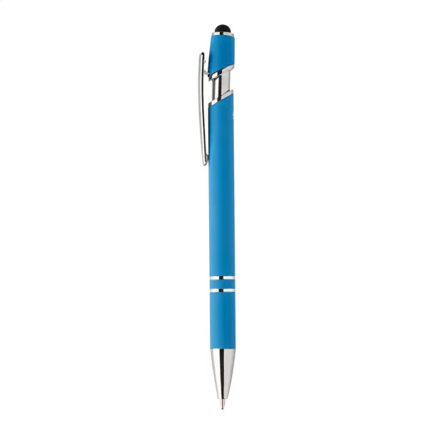 Tonnel Soft touch ballpoint pen Light blue