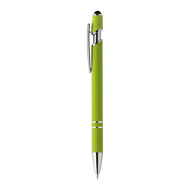Tonnel Soft touch ballpoint pen Lime green