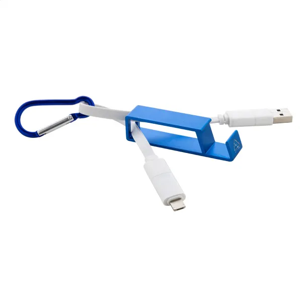 Cappy USB charger cable Blue