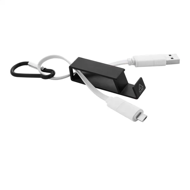 Cappy USB charger cable Black