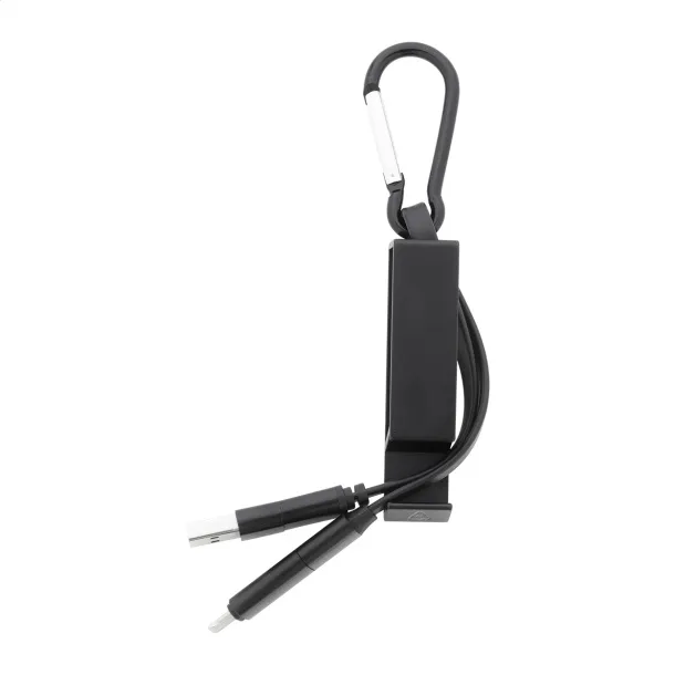 Cappy USB charger cable Black