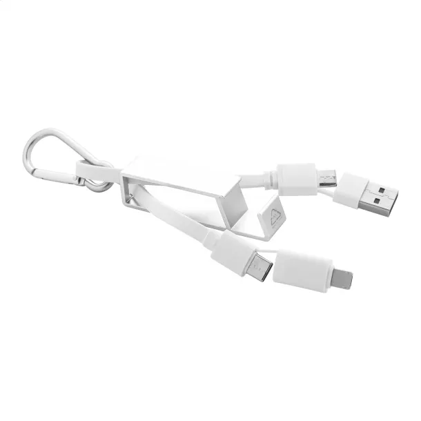 Cappy USB kabel Srebrna
