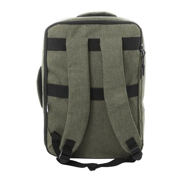Eaton RPET torba za dokumente/ruksak, 15" Zelena