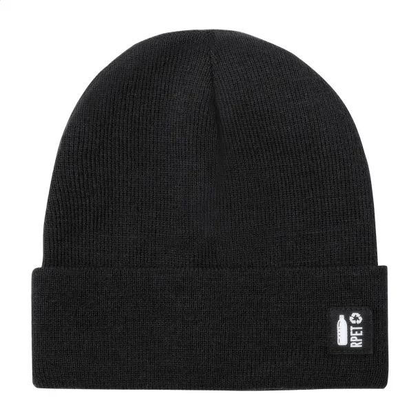 Peaky RPET winter cap Black