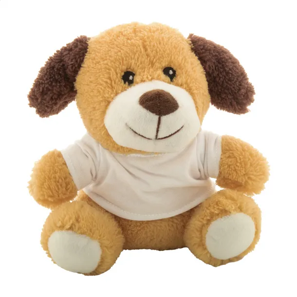 Rebark RPET plush dog Brown