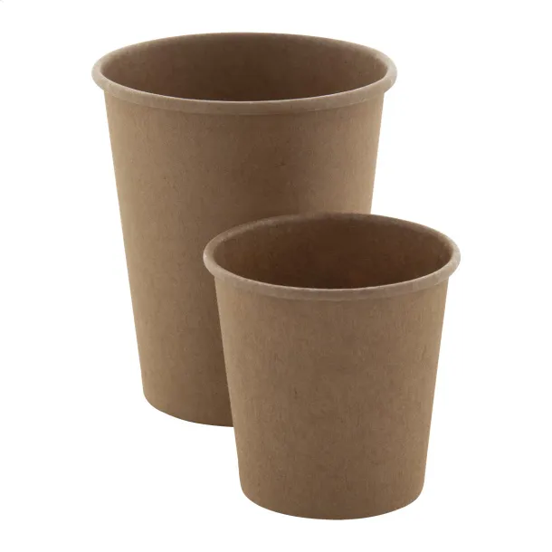 Papcap S paper cup, 120 ml Beige