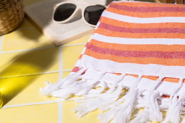 Tulum beach towel Orange