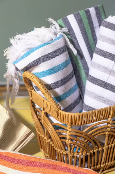 Tulum beach towel Green