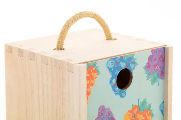 VinoBox personalizirana poklon kutija za vino Prirodna