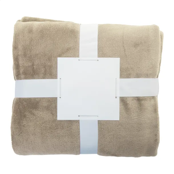 Vantaa RPET flanel deka, 260 g/m² Bež