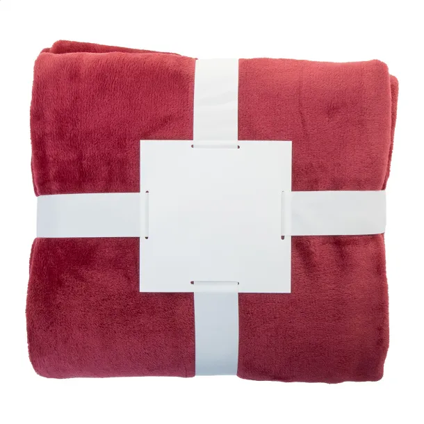 Vantaa RPET flanel deka, 260 g/m² Bordo