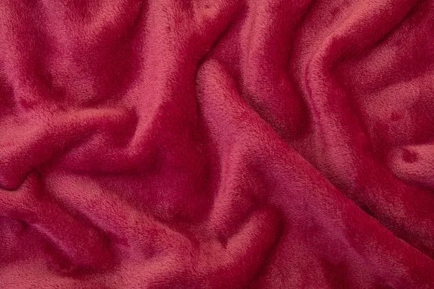 Vantaa RPET flanel deka, 260 g/m² Bordo