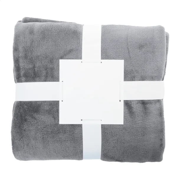 Vantaa RPET flanel deka, 260 g/m² Siva