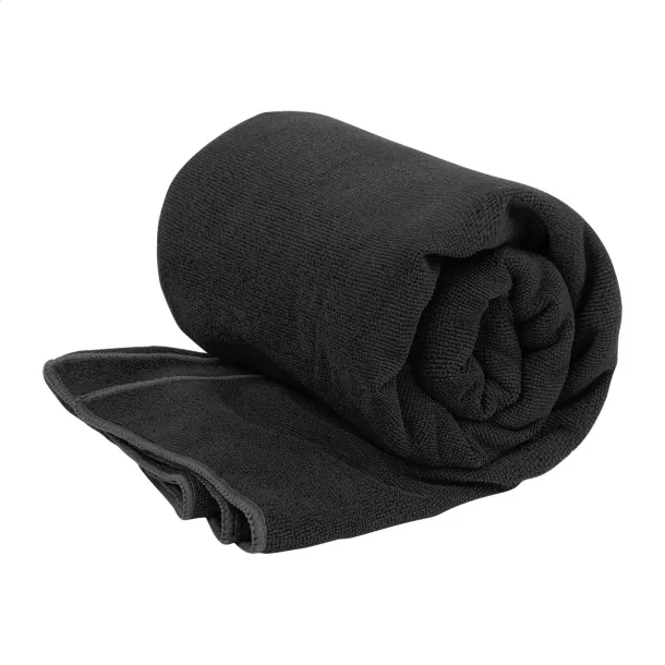 Gains ručnik, 310 g/m². Crna