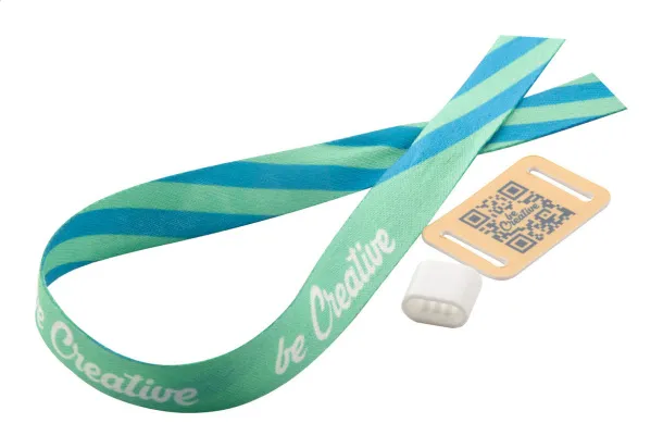 SuboWrist Max personalizirana festivalska narukvica Bijela