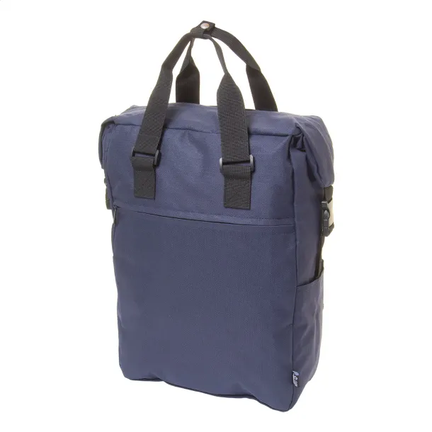 Ellison RPET ruksak, 15" Tamno plava