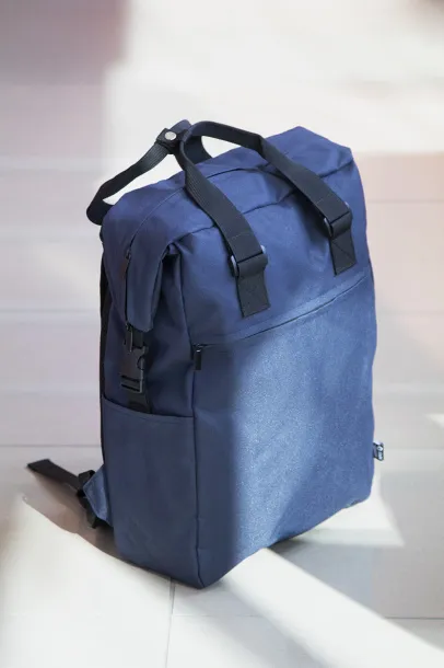Ellison RPET ruksak, 15" Tamno plava