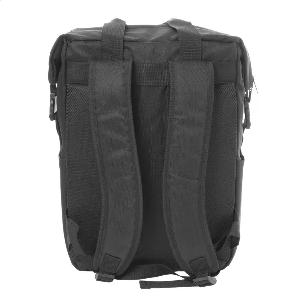 Ellison RPET ruksak, 15" Crna