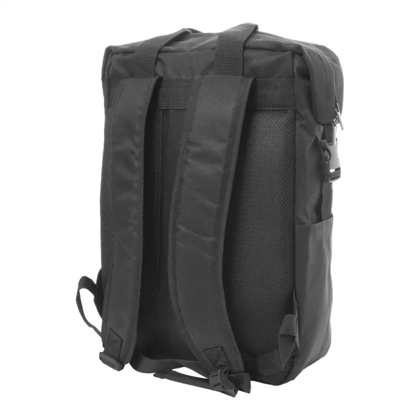 Ellison RPET ruksak, 15" Crna