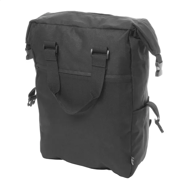 Ellison RPET ruksak, 15" Crna