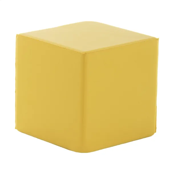 Cubix antistress ball Yellow