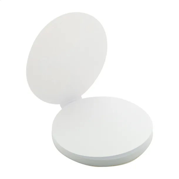 CreaStick Circle custom sticky notepad White