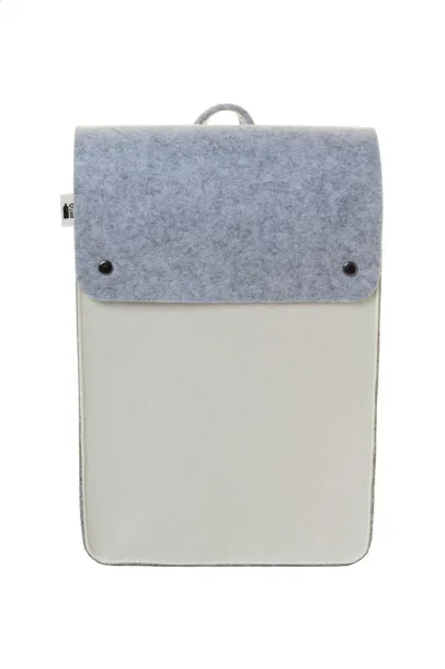 CreaFelt Back II custom RPET backpack White Grey