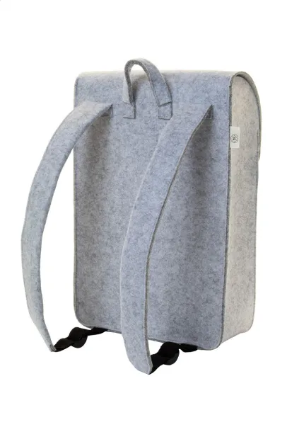 CreaFelt Back II custom RPET backpack White Grey