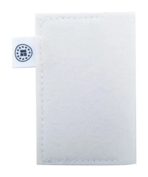 CreaFelt Card Plus custom credit card holder White Grey