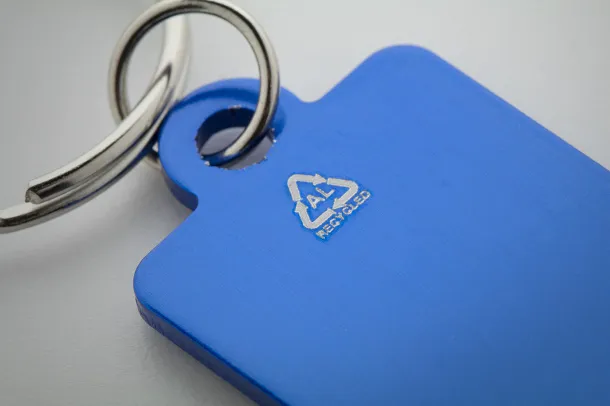 RaluCart trolley coin keyring Blue
