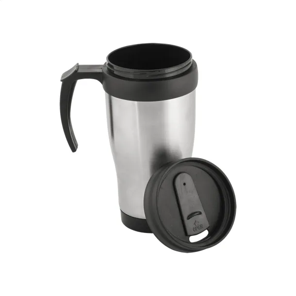 Patrol termo šalica 450ml Srebrna Crna