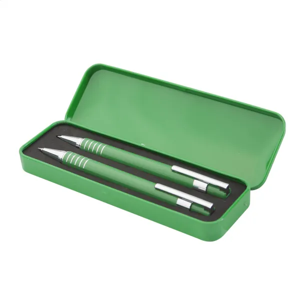 Twinox pen and pencil set Green