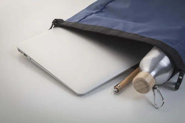 Astor vodootporni RPET ruksak za 16" laptop Tamno plava