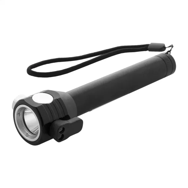 Hemmerg emergency hammer flashlight Black