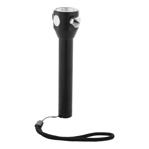 Hemmerg emergency hammer flashlight Black