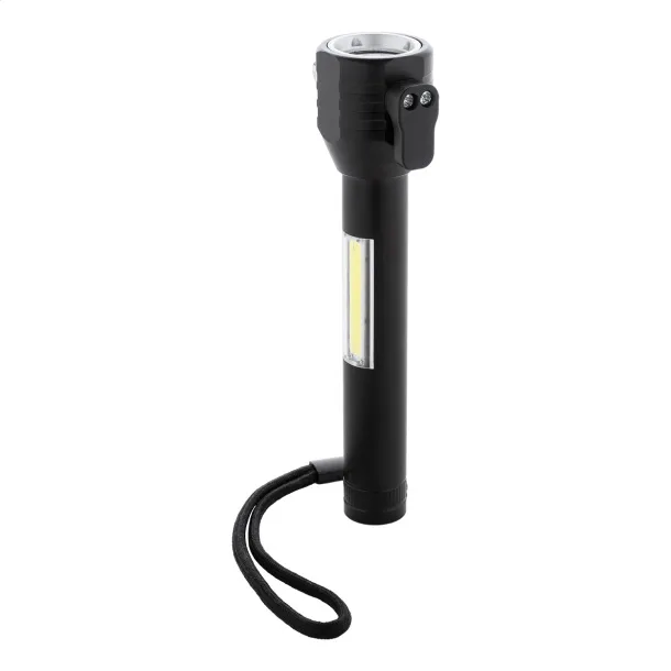 Hemmerg emergency hammer flashlight Black