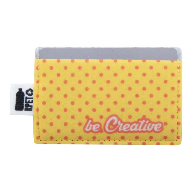 CreaFelt Card custom credit card holder White Grey