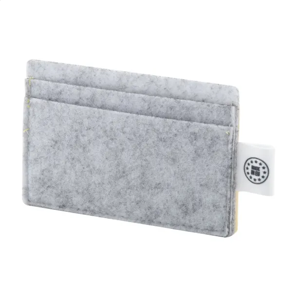 CreaFelt Card custom credit card holder White Grey