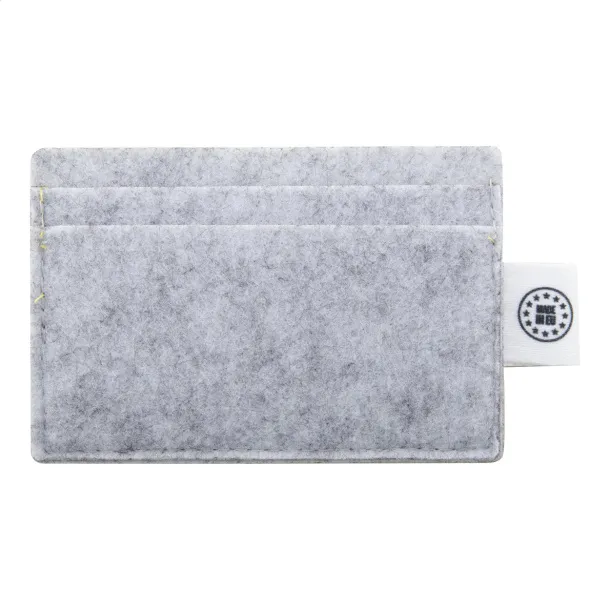 CreaFelt Card custom credit card holder White Grey
